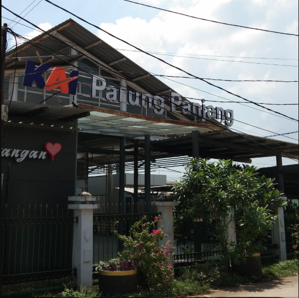 stasiun parung panjang (X)